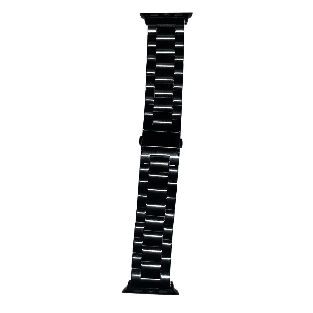 F.G. Black Band & Clasp  for Apple Watch Clasp 38/40/41mm  4,5,6,7,8,9 & SE